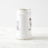 Aussie Dad Stein Bierpul (Center)