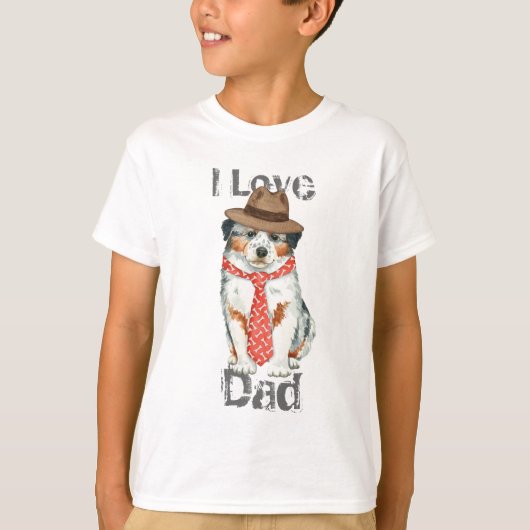 Aussie Dad T-shirt (Voorkant)