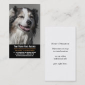 Aussie Dog Breeder Australian Shepherds Visitekaartje (Voorkant / Achterkant)