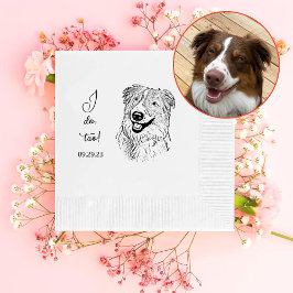 Aussie Dog gepersonaliseerd doe ik ook Servet