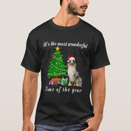 Aussie Dog Het is de mooiste tijd van de Yea T-shirt (Voorkant)