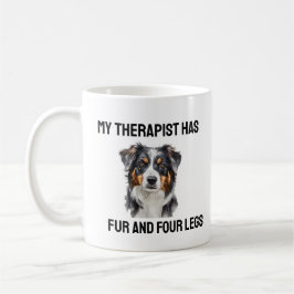 Aussie Dog Therapist Grappig Quote koffie Mok
