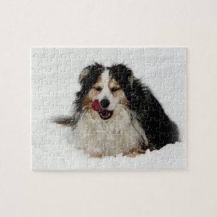 Aussie Dog Tongue Legpuzzel