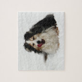 Aussie Dog Tongue Legpuzzel (Verticaal)