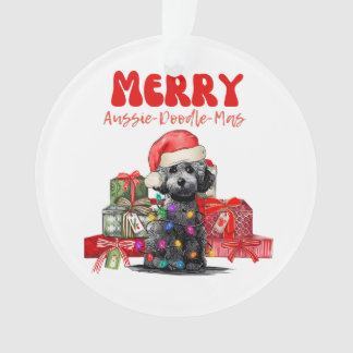 Aussie Doodle Kerstmis - Merry Aussie-Doodle-Mas Ornament