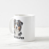 Aussie Dreamer Mok - grillige Australian Shepherd (Voorkant links)