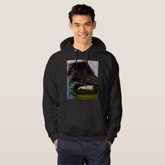 Aussie Emu Attraction Hoodie (Voorkant volledig)