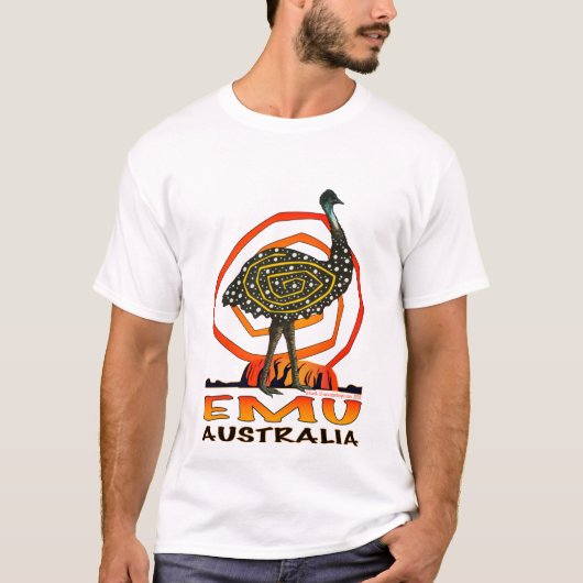 Aussie Emu T-shirt (Voorkant)