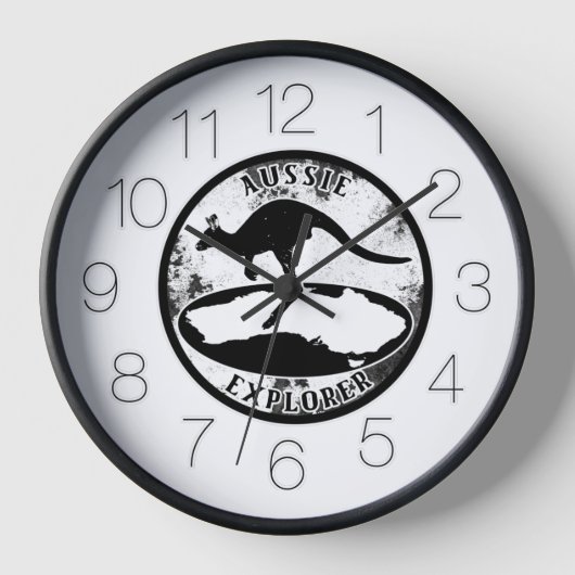 Aussie Explorer in grunge (Voorkant)