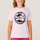 Aussie Explorer in grunge T-shirt (Voorkant)