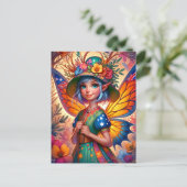 Aussie Fairy Briefkaart (Staand voorkant)
