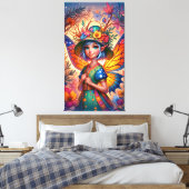 Aussie Fairy Canvas Afdruk (Insitu (Slaapkamer))