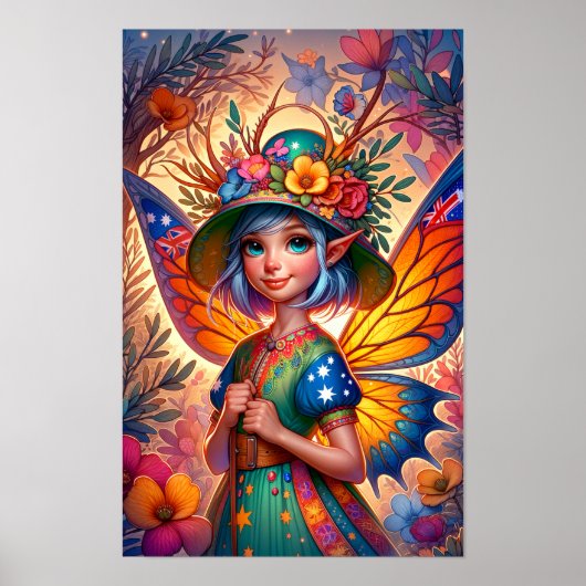Aussie Fairy Poster (Voorkant)