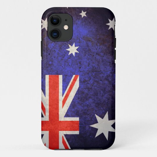 Aussie Flag Case-Mate iPhone Case (Achterkant)