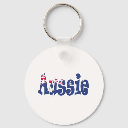Aussie Flag Sleutelhanger (Voorkant)