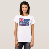 Aussie Girl T-shirt (Voorkant volledig)