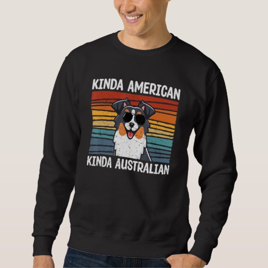 Aussie  Graphic Women Men Kid Australian Shepherd  Trui (Voorkant)