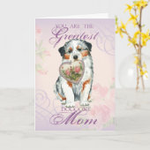 Aussie Heart Ma Kaart (Gele Bloem)