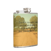 Aussie Henry Lawson Quote Drink Flask Heupfles (Rechts)