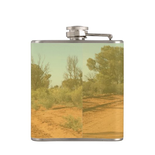 Aussie Henry Lawson Quote Drink Flask Heupfles (Achterkant)