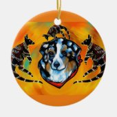 AUSSIË HERDER  KERAMISCH ORNAMENT (Voorkant)