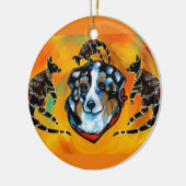 AUSSIË HERDER  KERAMISCH ORNAMENT (Links)