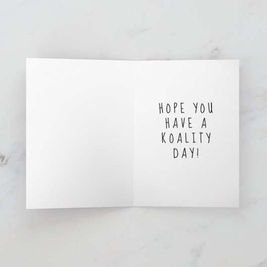 Aussie Het is jouw verjaardag Kaart (Binnen)