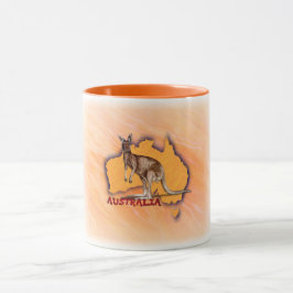 Aussie Icons - Red Kangaroo Mok