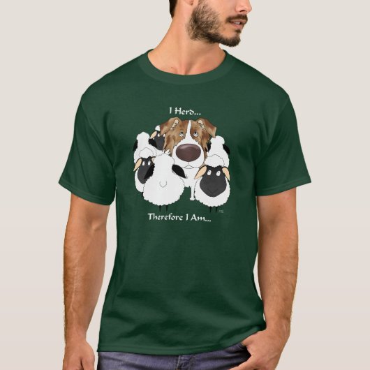 Aussie, ik heb gehoord, dus ik ben t-shirt (Voorkant)