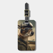 Aussie Kangaroo, koning van de luchtwegen, Bagagelabel (Voorkant verticaal)