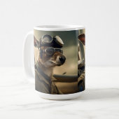 Aussie Kangaroo, koning van de luchtwegen, Koffiemok (Voorkant links)