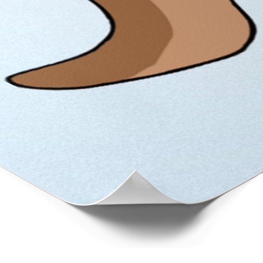 aussie kangaroo poster (Hoek)