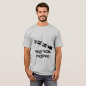 Aussie-kerstcadeautjes, Mannen Raglan Shirt (Voorkant volledig)