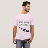 Aussie-kerstcadeautjes, Winter T-Shirt (Voorkant volledig)