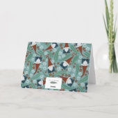 Aussie Kerstgnome Kaart (Achterkant)