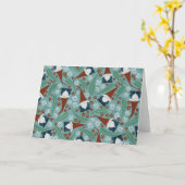 Aussie-kerstkaartje Kaart (Gele Bloem)