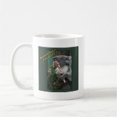 Aussie Kerstmis Koala met snoepgoed Koffiemok (Links)