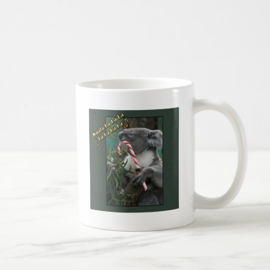 Aussie Kerstmis Koala met snoepgoed Koffiemok (Rechts)