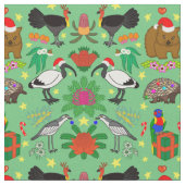 Aussie kerstverbinding stof (Close Up)