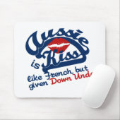 Aussie Kiss mousepad Muismat (Met muis)