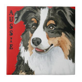 Aussie-kleurenblok Tegeltje (Voorkant)