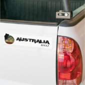Aussie Koala Icon Bumpersticker (Op Truck)