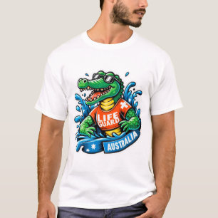 AUSSIE KROKODIL LIFE GUARD 2 T-SHIRT