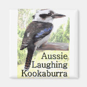 Aussie Laughing Kookaburra Magneet (Voorkant)