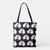 Aussie Love Kangaroo White Tote Bag (Achterkant)