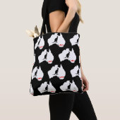 Aussie Love Kangaroo White Tote Bag (Dichtbij)