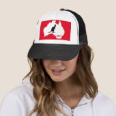 Aussie Love Kangaroo White Trucker Pet (In situ)