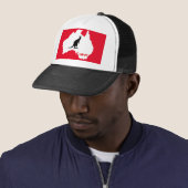 Aussie Love Kangaroo White Trucker Pet (In situ)
