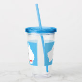 Aussie Love Koala White Acryl Drinkbeker (Links)