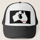 Aussie Love Koala Wit Trucker Pet (Voorkant)